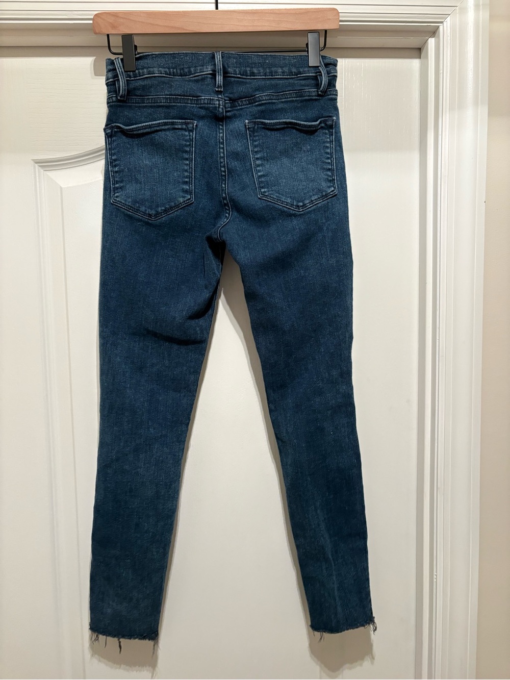 Women’s Frame Le High Skinny jeans w/raw hem size 27 - Picture 6 of 6